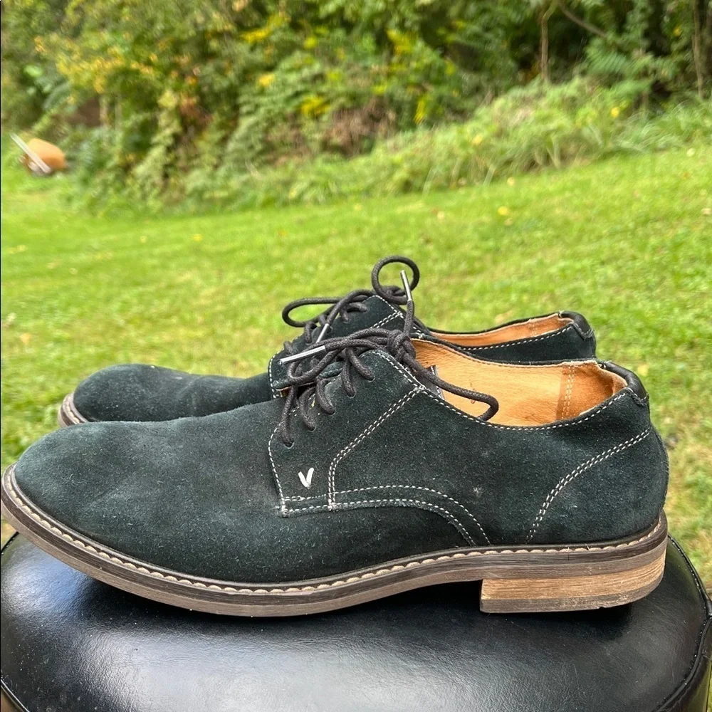 Vionic Browery Graham Black Suede Oxford Men's Dress Shoe Size 8.5